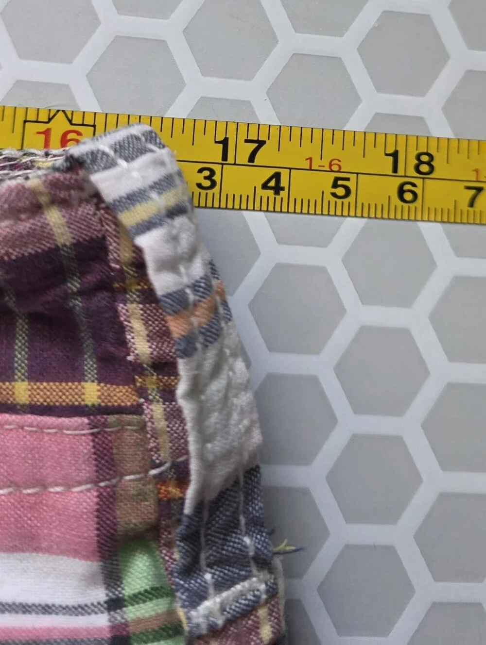 Gap Lived In Madras Patchwork Plaid Shorts Cotton Breathable Preppy Nantucket 32